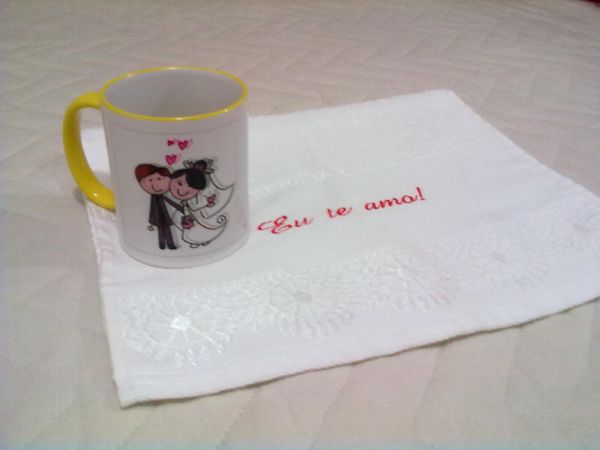 Caneca para lembrança de casamento